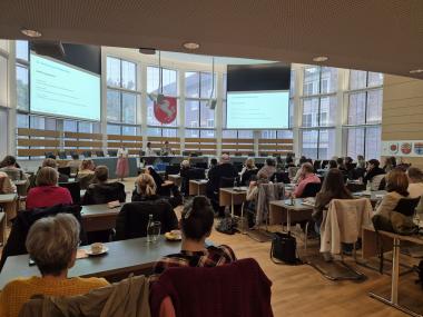 Rund 80 kommunale Koordinierungskräfte haben am Fachtag "Kompass zum Kind!" in Münster teilgenommen.<br>Foto: LWL / Jan Pöter