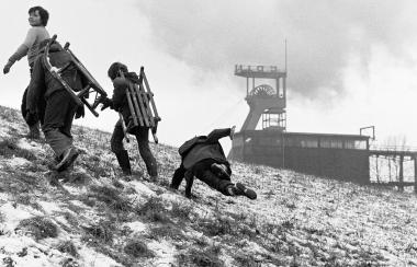 Nicht nur im Winter droht man "sick te fallen", also ganzjährig Vorsicht bei glatten Untergründen. <br>Foto: LWL-Medienzentrum für Westfalen/Helmut Orwat