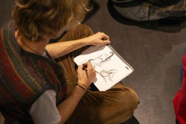 Das LWL-Museum für Kunst und Kultur veranstaltet anlässlich der Ausstellung &quot;Kirchner. Picasso&quot; ab Oktober Aktzeichen-Workshops. &lt;br&gt;Foto: LWL/Gregor Wintgens 