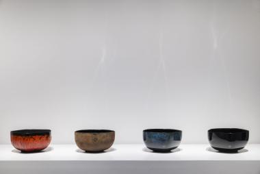 Kunstwerk des Monats November im LWL-Museum für Kunst und Kultur ist Heri Gahblers Werkreihe "Die Vier Elemente" (1997-2007).<br>Foto: LWL / Hanna Neander