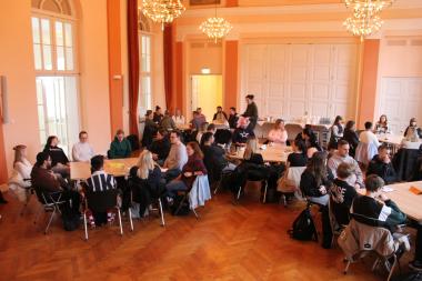 Die Veranstaltung hat im historischen Festsaal stattgefunden.<br>Foto: LWL/Julia Hollwedel