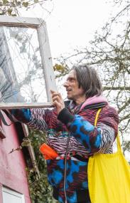 Jeremy Deller während der Skulptur Projekte 2017.<br>Foto: LWL / Hanna Neander