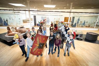 In den Weihnachtsferien geht es für Kinder ab neun Jahren mit Asterix durch das LWL-Römermuseum. <br>Foto: LWL/P. Jülich