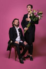 Am Montag (12.1.) zeigt das Duo "Omg Schubert" die Performance "Wtf 1770 - Hölderlin / Beethoven" im LWL-Museum für Kunst und Kultur.<br>Foto: C. Löser