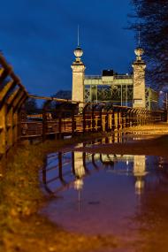 Abendführung im Schiffshebewerk Henrichenburg. <br>Foto: LWL/Harms 