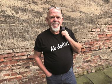 Bernd Gieseking ist mit seinem Jahresrückblick "Ab dafür!" zu Gast in der Glashütte Gernheim. <br>Foto: Martina Lorenz