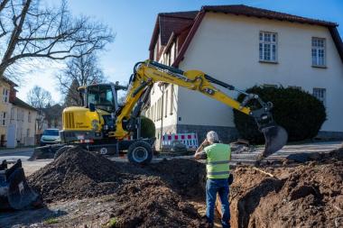 Baubeginn auf dem LWL-Gelände Warstein.<br>Foto: LWL/Ralf Kuckuck