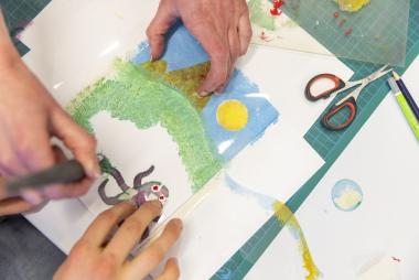 In den Osterferien bietet das LWL-Museum für Kunst und Kultur Workshops für Kinder an. <br>Foto: LWL/Hanna Neander 