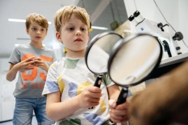 Dem Geheimnis der DNA können Interessierte im Workshop "Gene" im LWL-Museum für Naturkunde auf die Spur gehen.<br>Foto: LWL/Steinweg