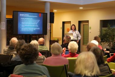 Die Gesundheitsgespräche des LWL-Zentrums für Altersmedizin erfreuen sich eines großen Publikums.<br>Foto: LWL/Dresmann 
