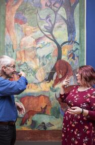 Am Samstag (25.4.) um 14 Uhr bietet das LWL-Museum für Kunst und Kultur eine Tour in Deutscher Gebärdensprache (DGS) an. <br>Foto: LWL / Hanna Neander 