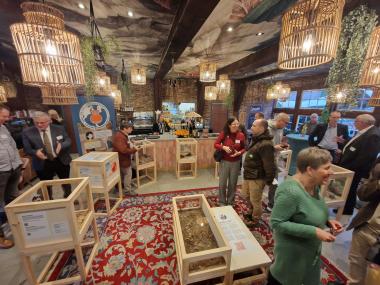 Flexible Module an ungewöhnlichen Orten, hier im Restaurant in Weerselo. <br>Foto: LWL/L. Kopner