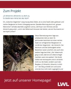 Screenshots Website: LWL-AfW