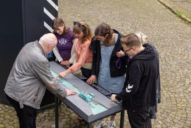 Abendführung im Schiffshebewerk Henrichenburg.<br>Foto: LWL / Julia Gehrmann