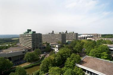 Querforen der Ruhr-Universität Bochum von oben.<br>Foto: LWL/Angelika Brockmann-Peschel