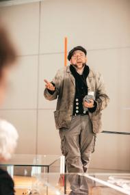 Als Kulturvermittler schlüpft Timo Reichelt in keine Rolle, er ist das Ruhrgebiet.<br>Foto: LWL/ M. Hömberg