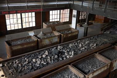 Die Schachthalle war ein Ort, an dem Frauen auf der Zeche Zollern zeitweise gearbeitet haben.<br>Foto: LWL/ Bokeum Lee 