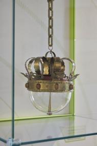 Ein Kronenkompass in der Sonderausstellung "Von hier nach dort. Unterwegs mit Kompass und Navi!"<br>Foto: LWL / Philipp Harms