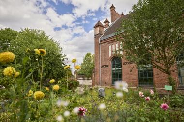 Der Arbeitergarten auf der Zeche Zollern vermittelt authentische Einblicke in die Selbstversorgung der Bergarbeiterfamilien.<br>Foto: LWL / Philipp Harms 