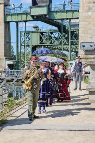 "Steampunk ahoi" heißt es am Tag des offenen Denkmals im Schiffshebewerk Henrichenburg.<br>Foto: LWL / Frauke Kreutzmmann