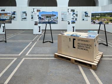 Eröffnet am Tag des offenen Denkmals: Die Ausstellung "Upgrade! Ressource Industriedenkmal" im Landeshaus.<br>Foto: LWL / Katharina Stockmann