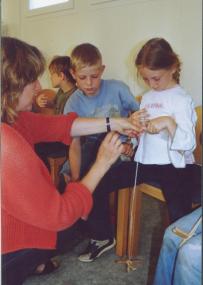 Auch Spinnen gehört zum Ferienprogramm in Bocholt. <br>Foto: LWL</br>