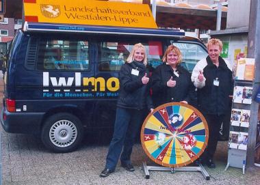 Das Team des lwlmobil: Ellen Niemann, Klaudia Hüster und Marion Trahe (v.li.). <br>Foto: LWL