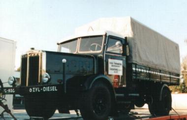 50 Oldtimer-LKW sind am Wochenende im LWL-Freilichtmuseum zu sehen, dazu gehören auch dieser Büssing Bj. 36 Fehrenkötter <br>Foto: LWL</br>