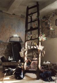 Die Kammer des Tagelöhnerhauses aus Vinsebeck.  <br>Foto: LWL/Galle</br> 