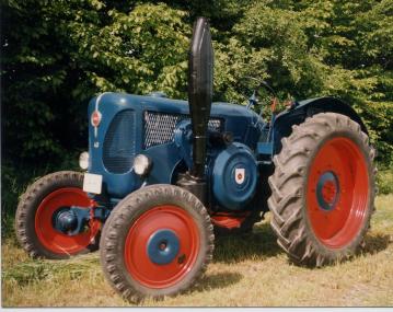 Lanz-Bulldog-Trecker von 1957. <br>Foto: LWL</br>