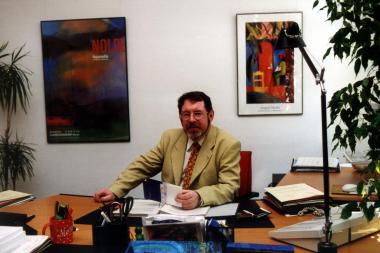 Kam 1984 zum LWL: SPD-Fraktionsvorsitzender Dieter Gebhard. <br>Foto: LWL/Socha</br>