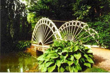 Die Jugendstil-Brücke im Bad Driburger Kurpark.<br>Foto: LWL</br>