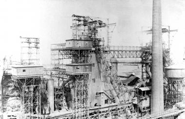Die Henrichshütte Hattingen zur Henschelzeit. <br>Foto: LWL</br>