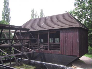 Die "Bergschiffmühle" an der Burg in Bad Düben. <br>Foto: Gottersleben</br>