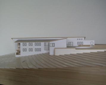Die neue LWL-Tagesklinik in Meschede im Modell. <br>Foto: LWL</br> 