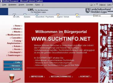 Das bürgernahe Internetportal des LWL zum Thema Sucht bietet Informationen, Selbsteinschätzungstests und Kontaktadressen.<br>Foto:LWL</br>