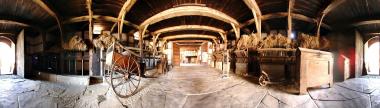 Die neue CD-Rom bietet virtuelle Spaziergänge durch das LWL-Museum und Panoramarundblicke wie hier im Gräftenhof.<br>Foto: Krüger</br>
