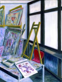 "Im Atelier" heißt dieses Sonntagsbild von Erwin Maeder aus Hamm. <br>Foto: LWL</br>