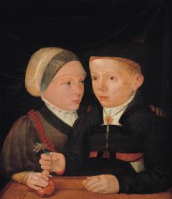 Jakob Seisenegger, Bildnis eines Geschwisterpaares, die sog. Fugger-Kinder, um 1540/41<br>Foto: LWL</br>