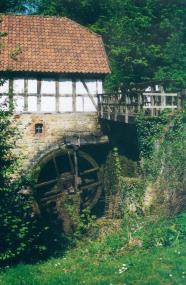 Wassermühle Heller im Westfälischen Freilichtmuseum Detmold.<br>Foto: LWL</br>