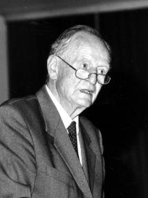 Prof. Dr. Dr. Hermann Lübbe.   <br>Foto: LWL</br>