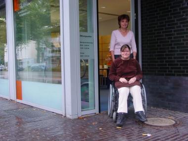 Die neue münsterische LWL-Infothek für schwerbehinderte Menschen von außen...<br>Foto: LWL</br>