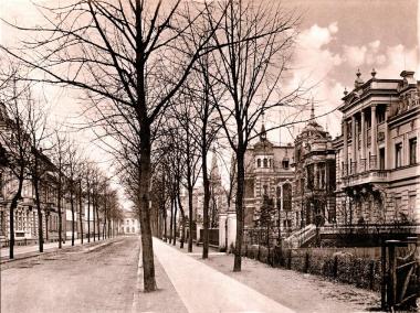 Villen der Familien Cohen und Magnus in der Bahnhofstraße vor der Zerstörung<br>Foto: LWL/Stenkamp</br>