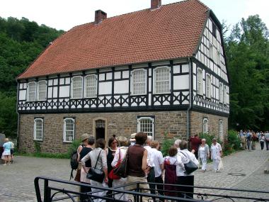 Stets gut besucht: die Druckerei im Hagener LWL-Freilichtmuseum <br> Foto: LWL</br>