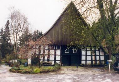 Das Hauptgebäude des so genannten Hapkenhofes in Werther zählt zu den ältesten Gebäuden des Kreises Gütersloh. <br>Foto: Schneider