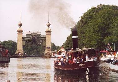 Der Museumsdampfer "Cerberus" ist beim Museumsfest am 13. Juni in Henrichenburg wieder auf  Tour.<br>Foto: LWL</br>