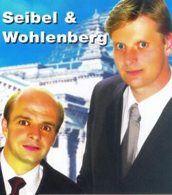 Seibel und Wohlenberg geben beim "Kabarett im Parlament" im LWL-Landeshaus ihre Münster-Premiere.