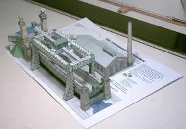 Der neue Modellbausatz des Alten Schiffshebewerks Henrichenburg.  <br>Foto: LWL</br>