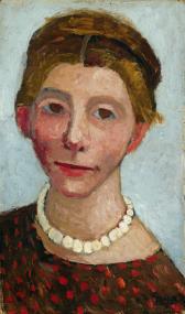 Selbstporträt von Paula Modersohn-Becker (1876 ¿ 1907)