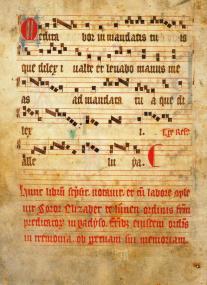 Diese Handschrift aus dem Nonnenkloster Paradies (Soest) ist um 1350 entstanden.<br>Foto: LWL</br>